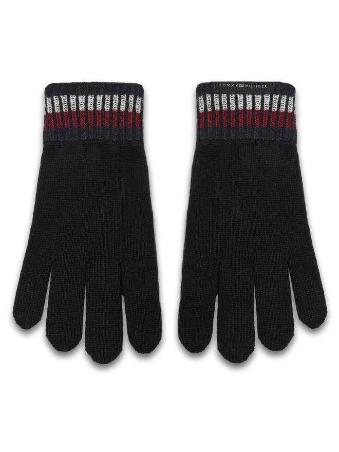 Tommy Hilfiger Ženske rukavice Tommy Hilfiger AM0AM12827 Crna
