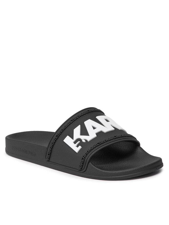 KARL LAGERFELD Papucs KARL LAGERFELD KL70004 Fekete