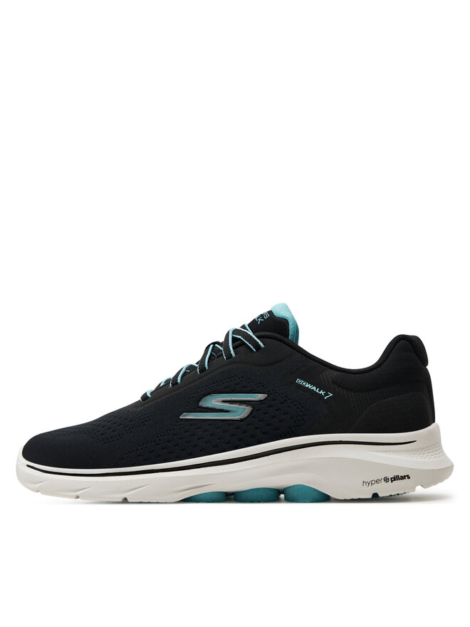 Skechers Αθλητικά Skechers Go Walk 7-Cosmic Waves 125215/BKTQ Μαύρο