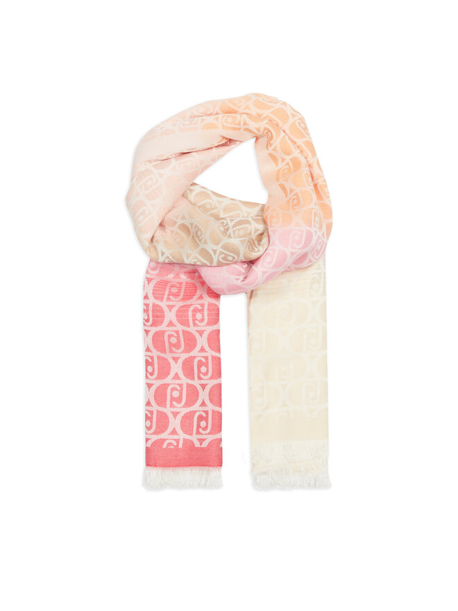Liu Jo Fular Liu Jo Square Jacquard Mo 2A4003 T0300 Rosa