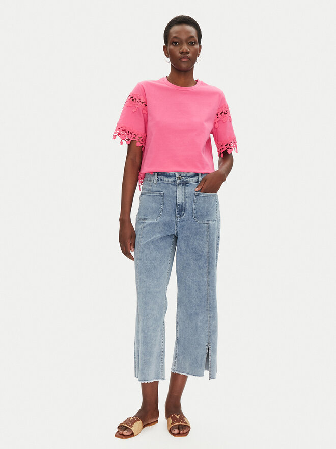 Morgan Morgan Camiseta 251-DFUTUR M Rosa Regular Fit