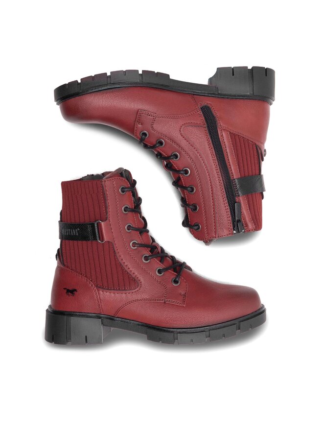 Mustang Botines Mustang 1443-502-5 Rojo