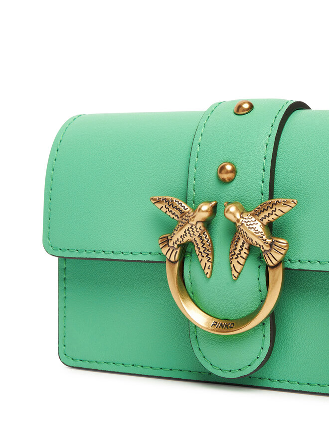 PINKO Сумка PINKO Love One Micro C . AI 24-25 PCPL 100064 A0F1 Зелений