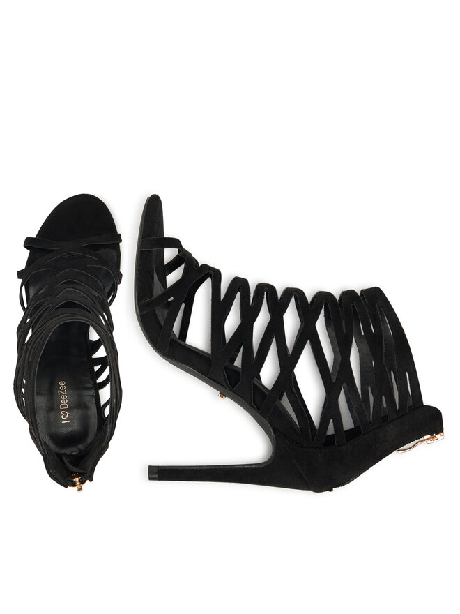 DeeZee Sandale DeeZee YUCHR972-S-YD1 Negru