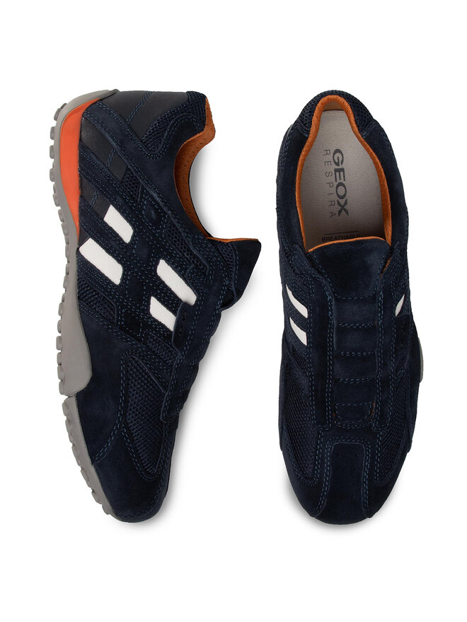 Geox Īsi apavi Geox U Snake L U4207L 02214 C4002 Tumši zils