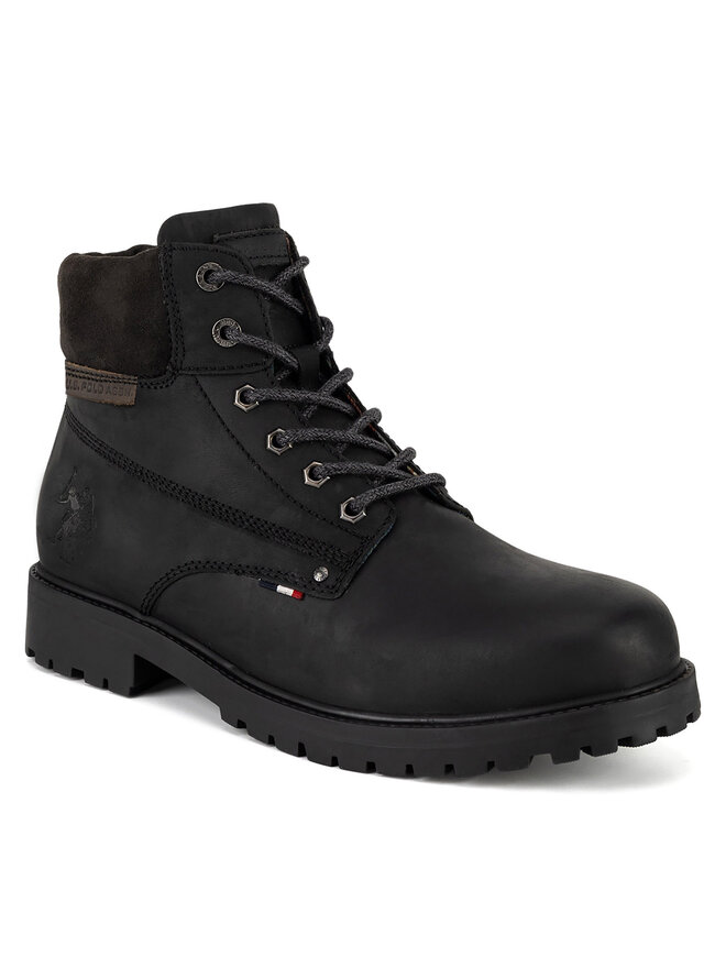 U.S. Polo Assn. Schnürstiefeletten U.S. Polo Assn. YUMI002M/DL1 Schwarz