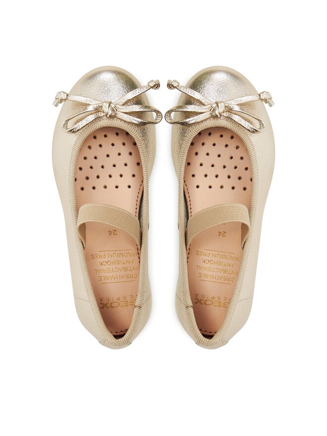 Geox Meisjes Jr Plie' D Ballet Flat, Donkerblauw, 32 EU