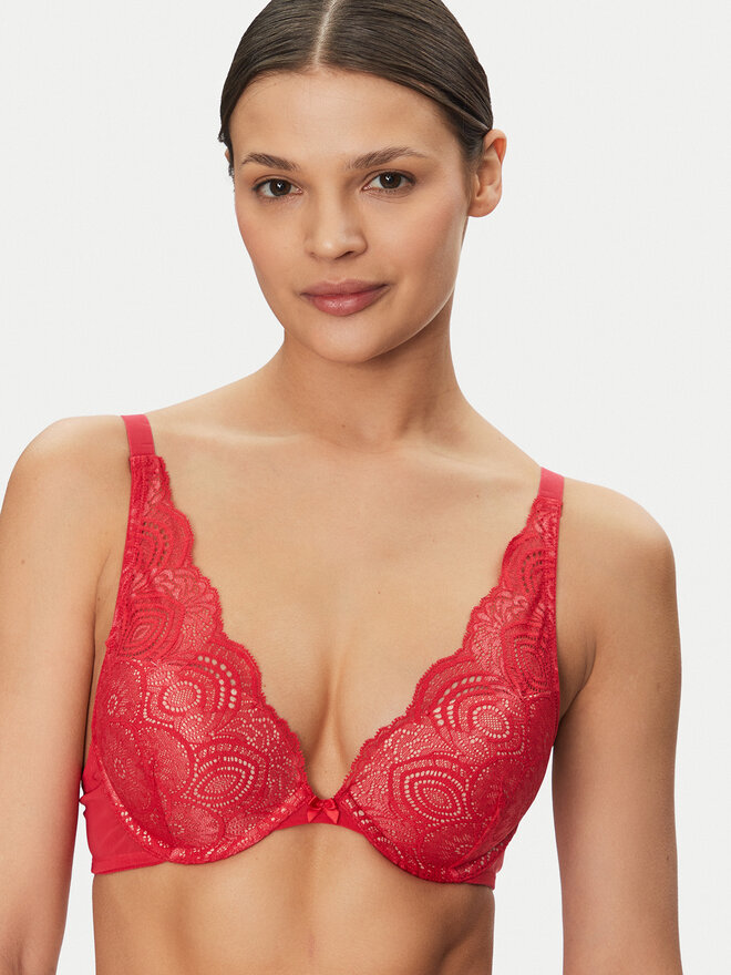 Wonderbra Wonderbra Push-up-BH WB000BHP Rot
