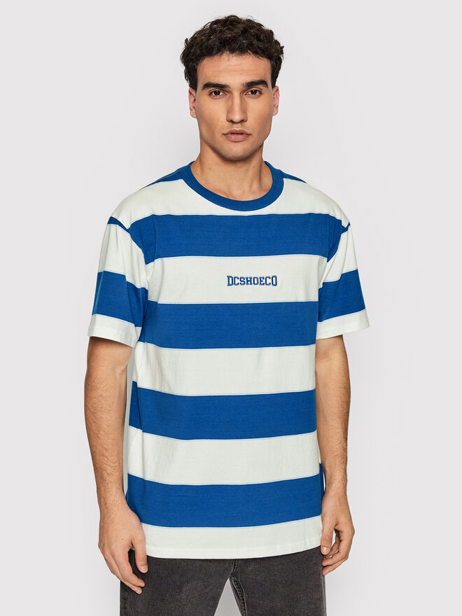 DC DC T-Shirt Knox ADYKT03199 Blau Regular Fit