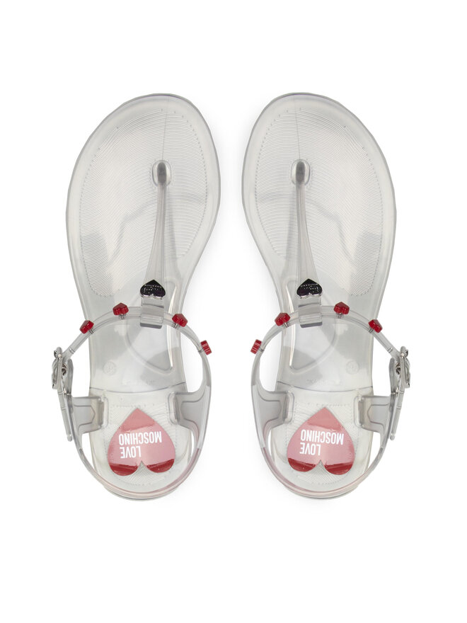 LOVE MOSCHINO Сандали LOVE MOSCHINO JA16171G0EI33998 Бял