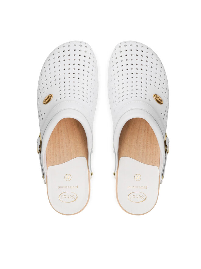 Scholl Iešļūcenes Scholl Clog M20078 1065 Balts