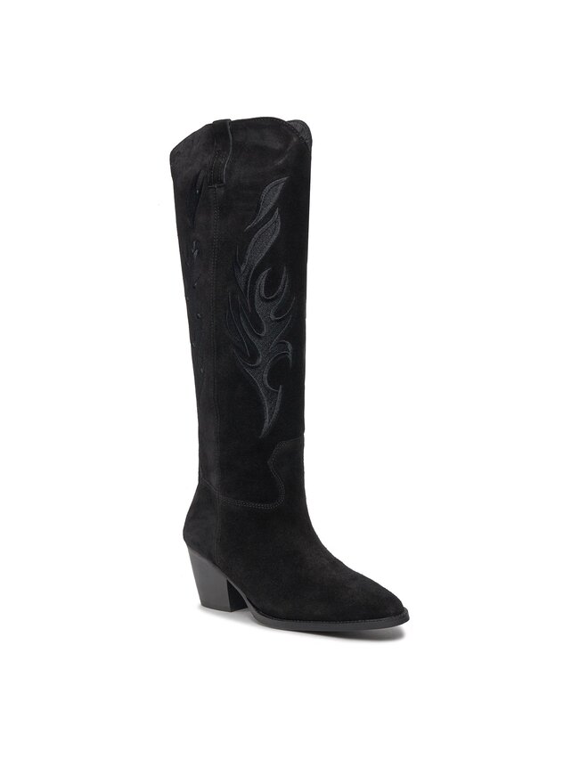 Bronx Kovbojská obuv Bronx High boots 14297-C Černá