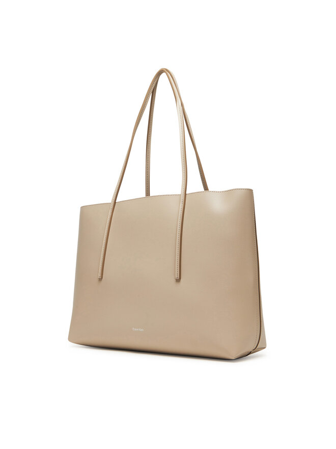 Calvin Klein Bolso Calvin Klein Foil Logo Tote W/Pouch LV04F3274G Beis