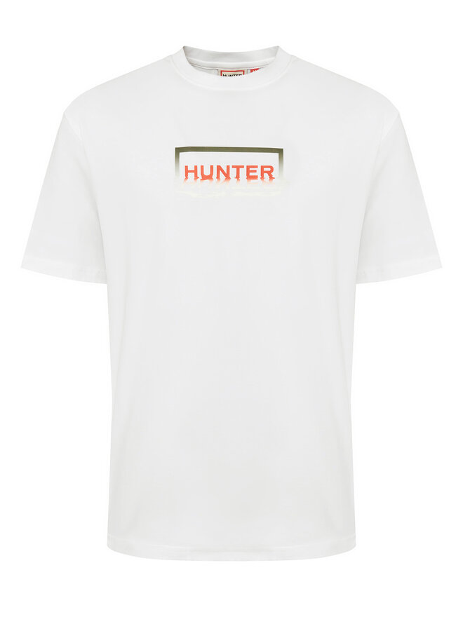 Hunter Hunter Póló Abele UNISEX HARU0007251 Fehér Regular Fit
