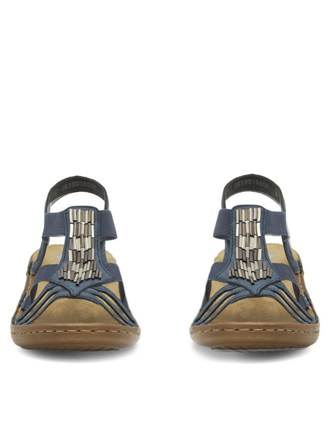 Rieker Sandale Rieker 60800-14 Bleumarin
