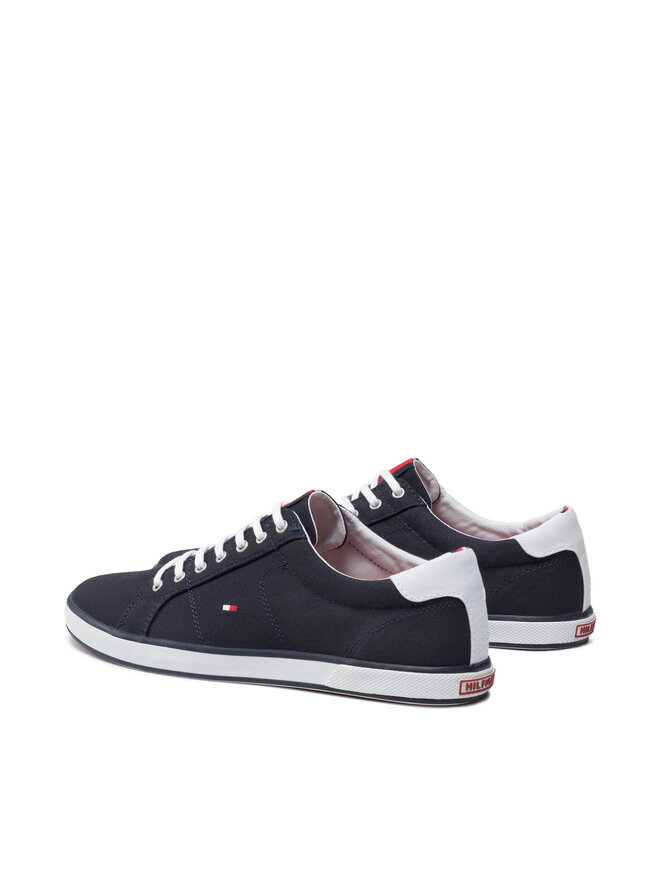 Tommy Hilfiger Πάνινα παπούτσια Tommy Hilfiger Harlow 1D FM0FM00596 Σκούρο μπλε