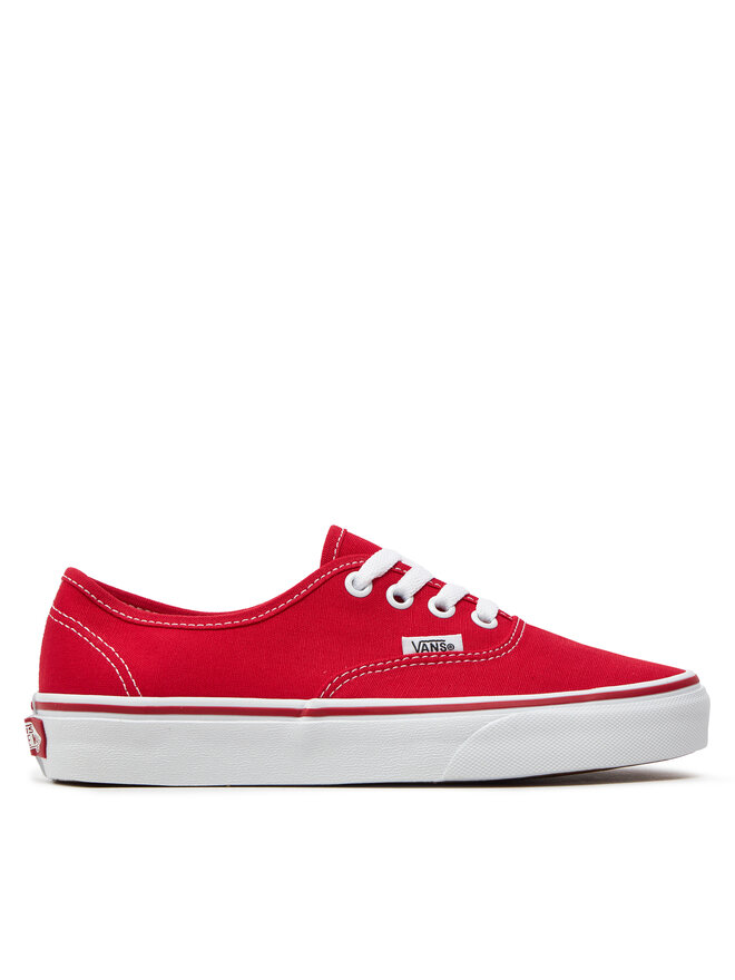 スニーカー VANS Woman Sneakers Red VN000EE3 RED1 Tenisówki Vans Authentic VN000EE3RED Czerwony | eobuwie.com.pl