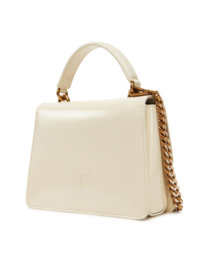 PINKO Сумка PINKO Love One Top Handle Mini Light PE 25 PLTT 100071 A1UV Écru