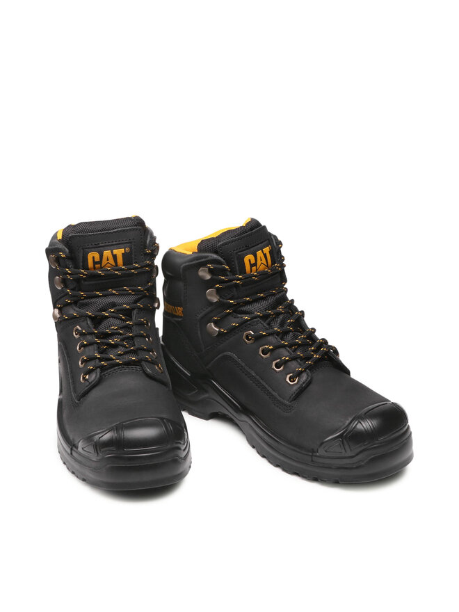 CATerpillar Bakancs CATerpillar Striver Bump St S3 P724913 Fekete