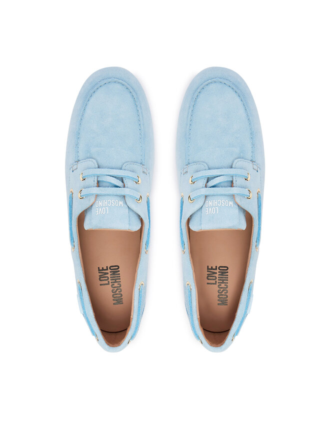 LOVE MOSCHINO Мокасини LOVE MOSCHINO JA10101G1OIG0701 Світло-синій
