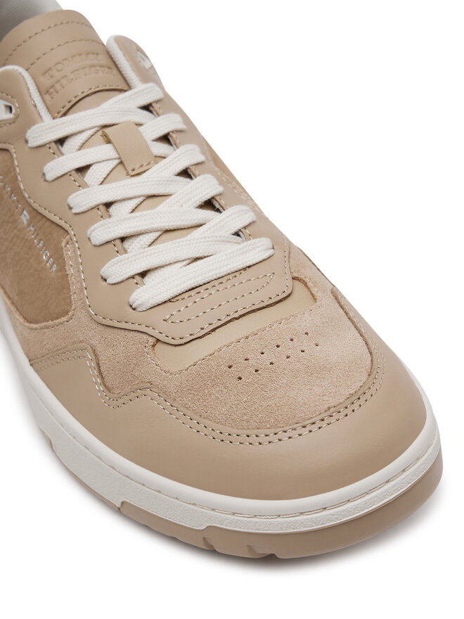 Tommy Hilfiger Zapatillas Tommy Hilfiger Th Basket Better Premium Mix FM0FM05417 Beis