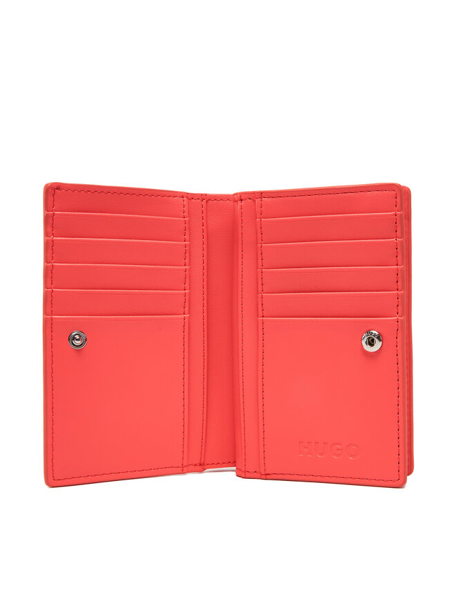 HUGO Große Damen Geldbörse HUGO Mel Multi 50535953 Korallenfarben