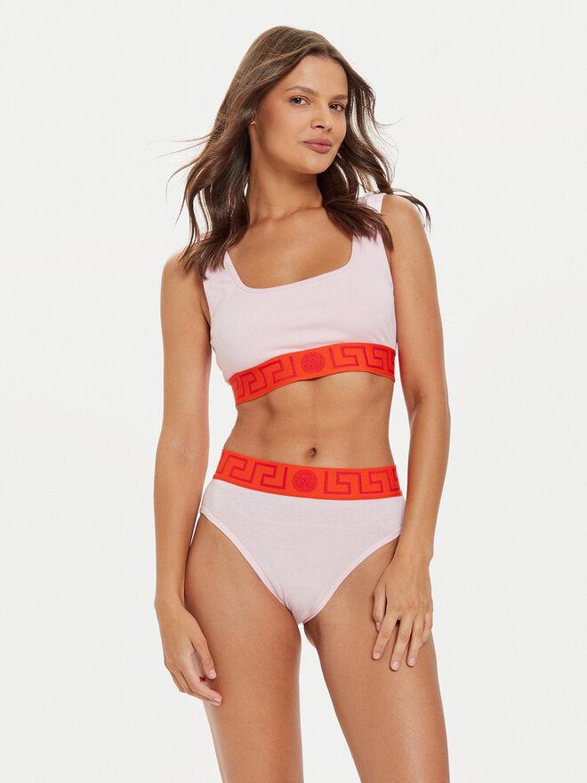 Versace Versace Top de sujetador 1013323 1A10011 Rosa
