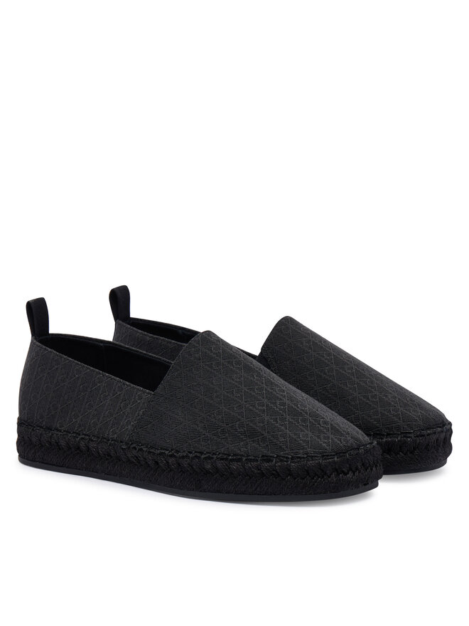 Calvin Klein Espadrilles Calvin Klein All Over CK HW0HW02933 Schwarz