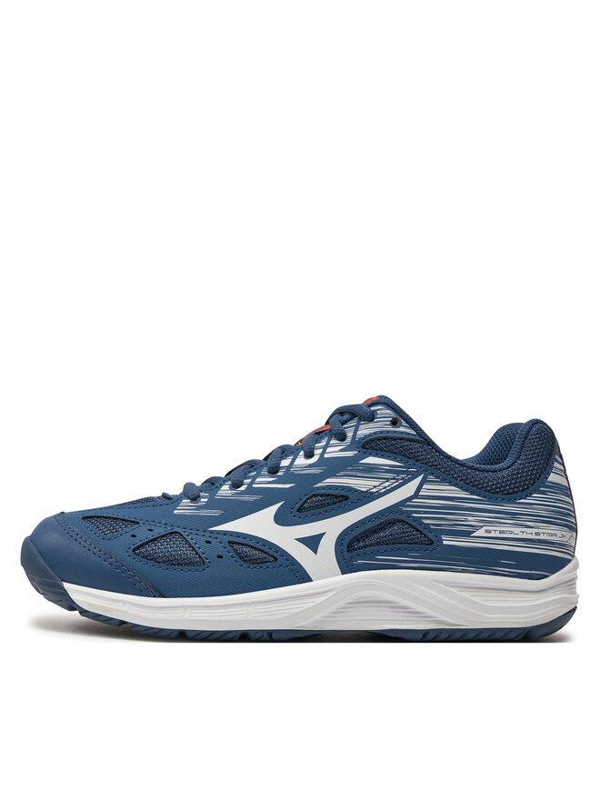 Mizuno Взуття у спортзал Mizuno Stealth Star Jr.X1GC210721 Cиній