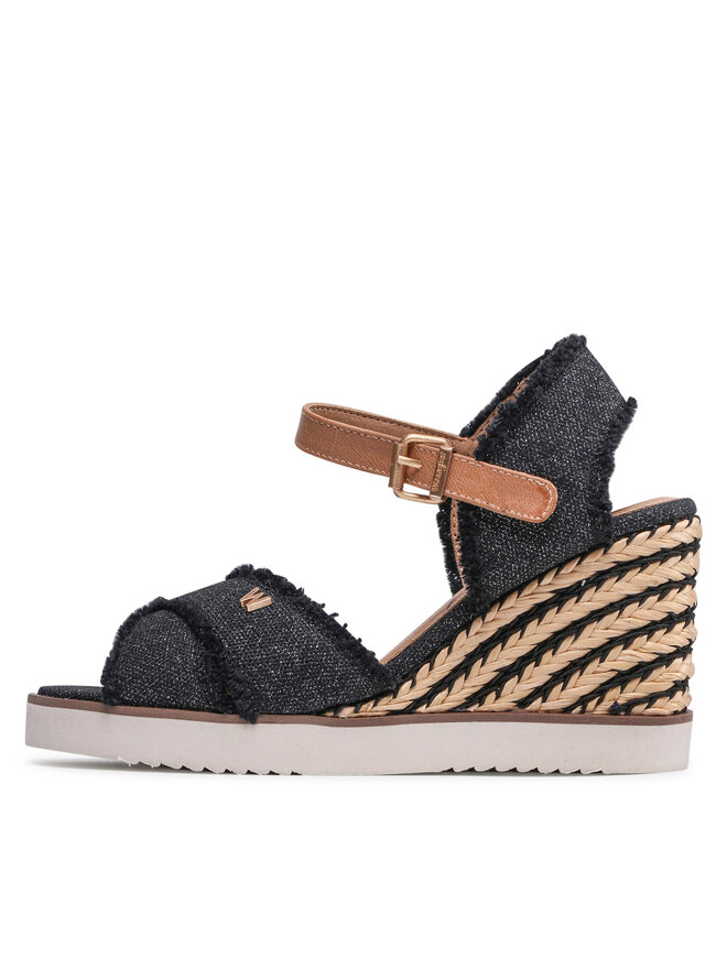 Wrangler Espadryle Wrangler Maiorca Cross WL21700A Czarny
