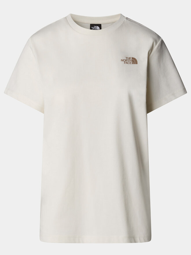 The North Face The North Face Marškinėliai Redbox NF0A87NK Écru Relaxed Fit