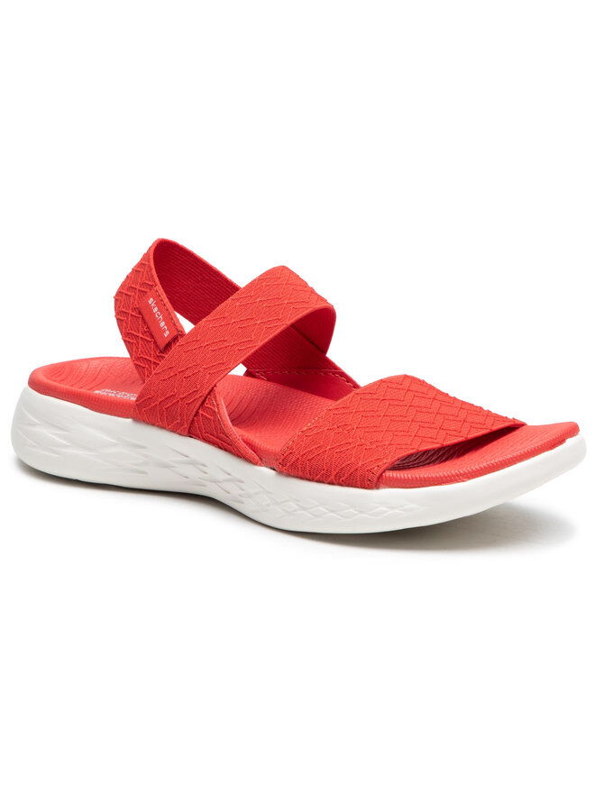 Sandali Skechers On The Go 140026 RED Rosso escarpe