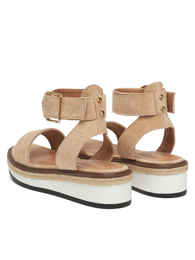 DeeZee Espadrilles DeeZee WS091-01 Beige