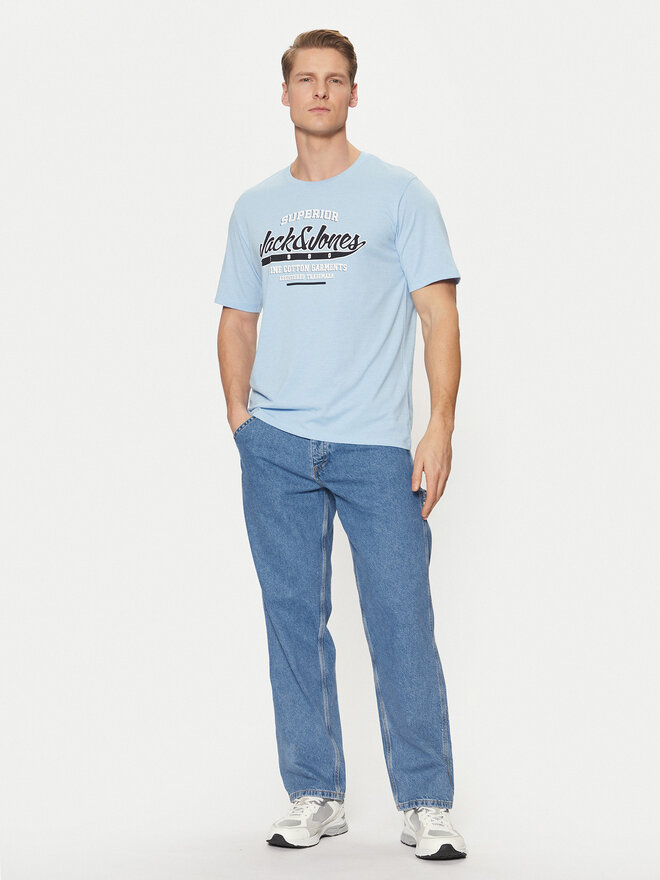 Jack&Jones Jack&Jones Marškinėliai Logo 12268267 Mėlyna Standard Fit
