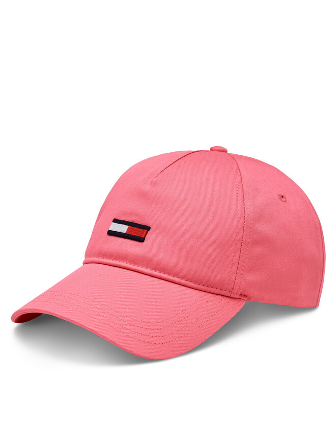 Tommy Jeans Șapcă Tommy Jeans Elongated AW0AW15842 Roz