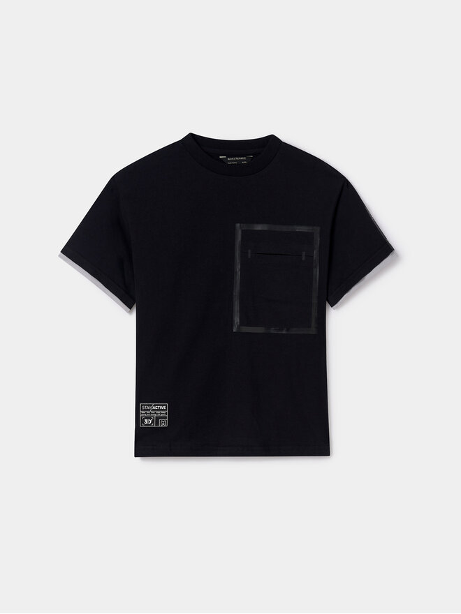 Mayoral Mayoral T-Shirt 6046 Μαύρο Regular Fit