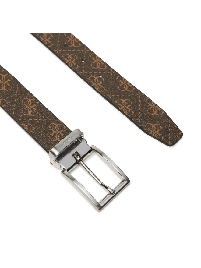Guess Férfi öv Guess Vezzola Belts BM7541 LEA35 Barna