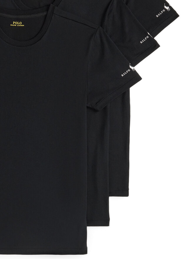 Polo Ralph Lauren Комплект футболок 714965508001 Чорний Slim Fit