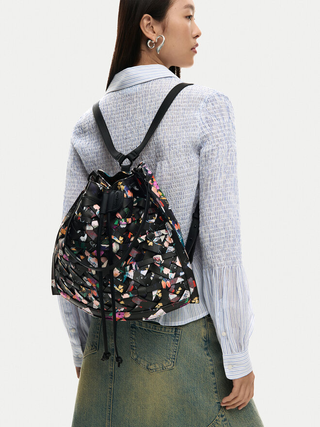 Desigual Rucksack Desigual 26SAKP36 Schwarz