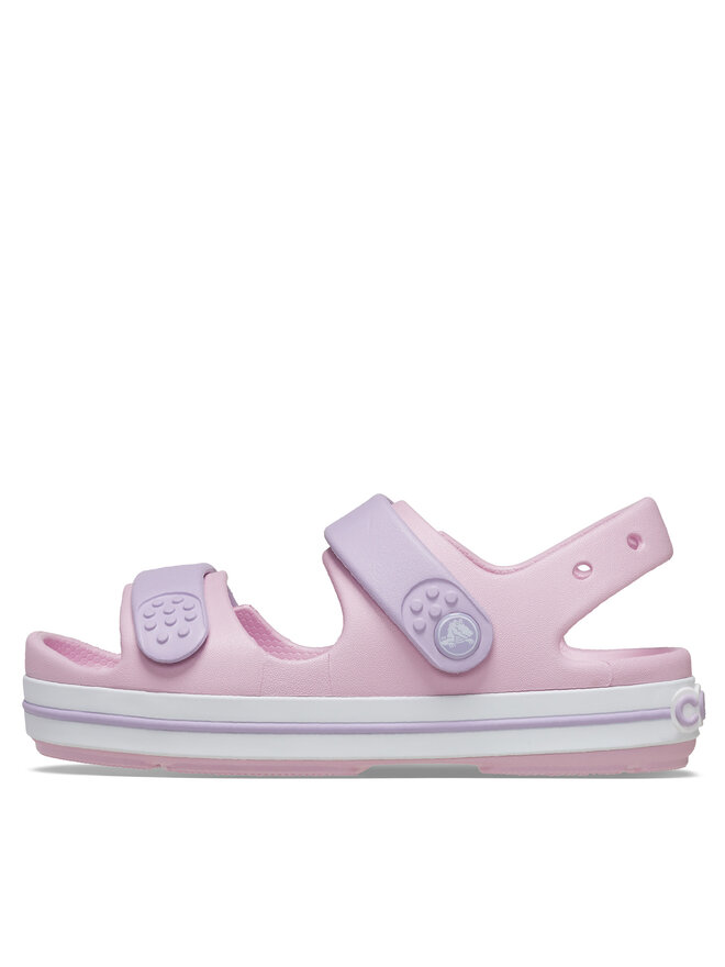 Crocs Sandały Crocs Crocband Cruiser Sandal Kids 209423 Różowy