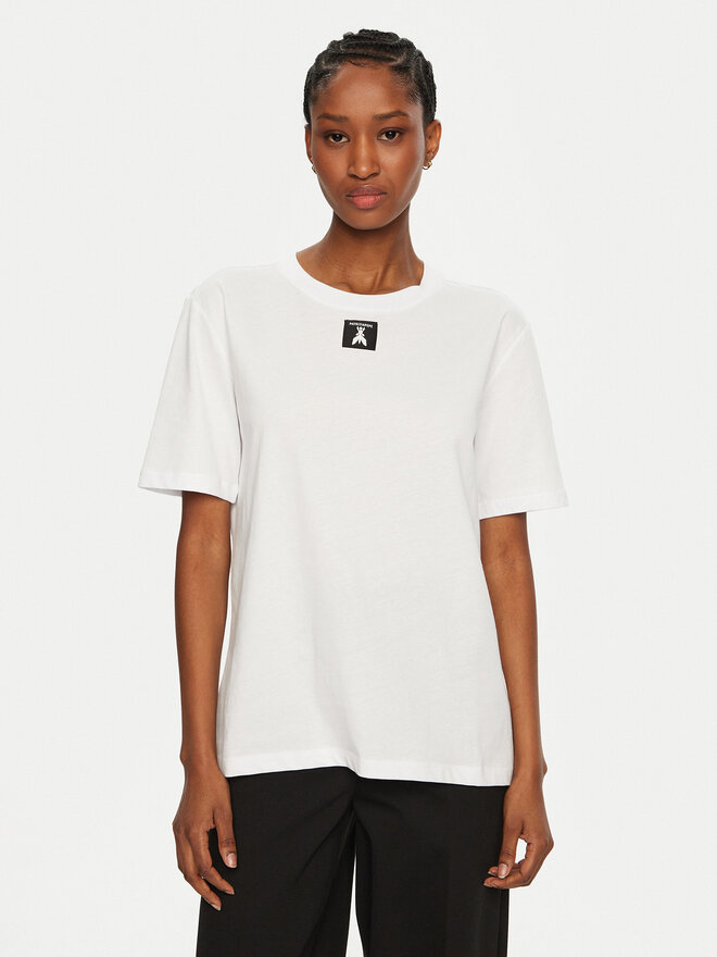 Patrizia Pepe Patrizia Pepe Camiseta 8M1612/J089-W103 Blanco Regular Fit