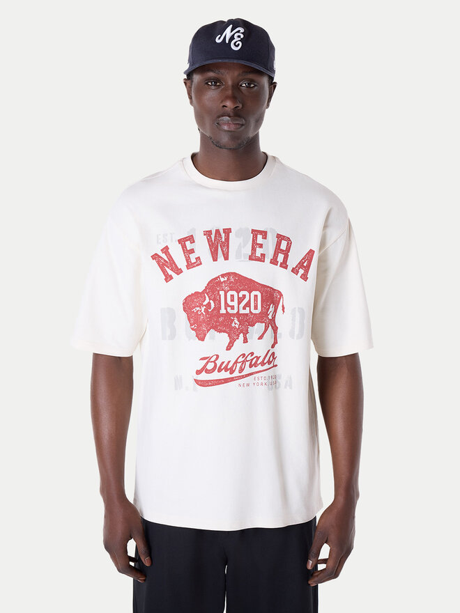 New Era New Era Camiseta 60596287 Blanco Regular Fit