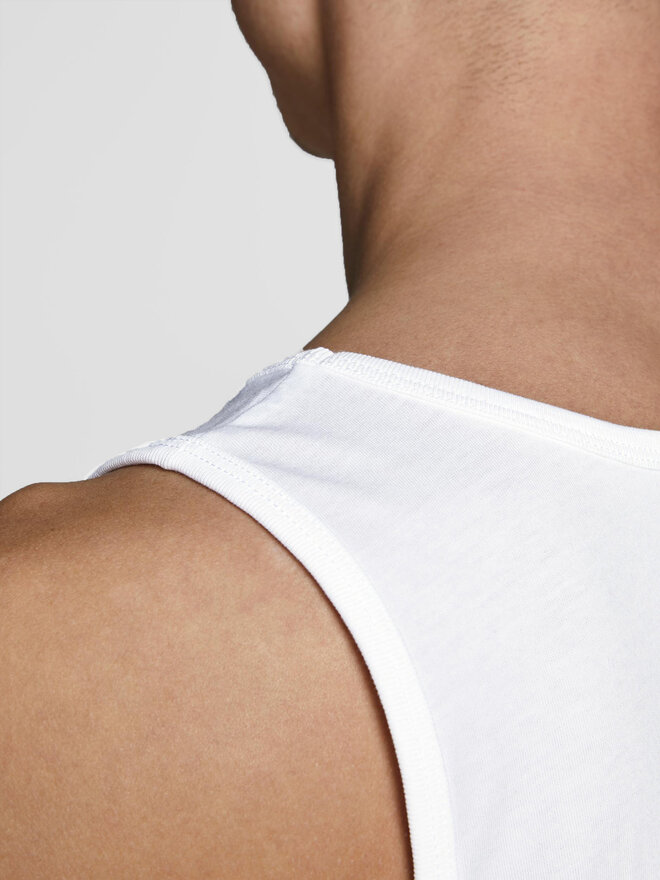 Jack&Jones Jack&Jones Set od 2 tank topa Basic 12133910 Bijela Regular Fit