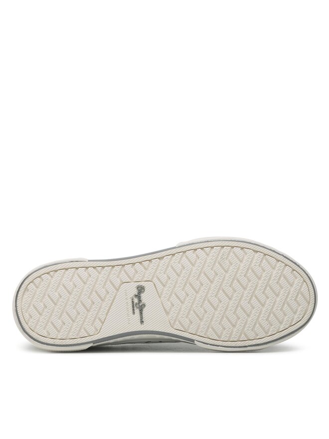 Pepe Jeans Πάνινα παπούτσια Pepe Jeans Brady Shine G PGS30562 Λευκό