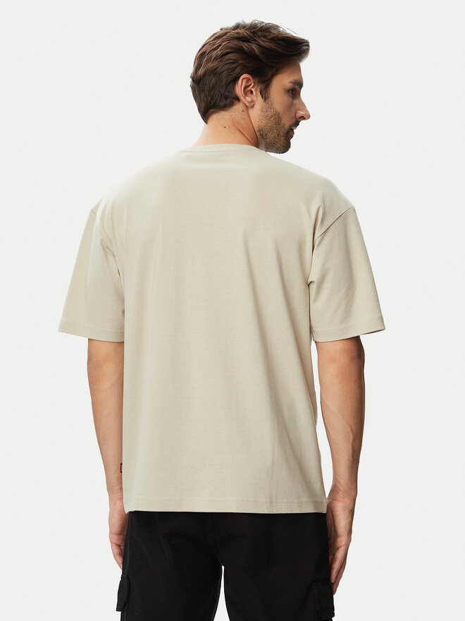 BOSS BOSS T-Shirt Te Journey 50566607 Beige Relaxed Fit