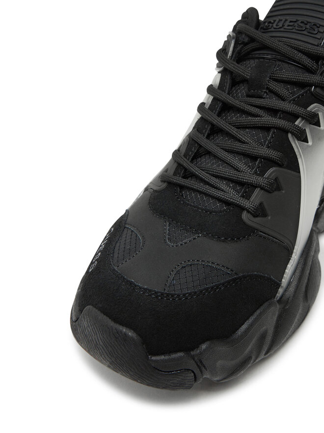 Guess Sneakersy Guess FMPCES ELL12 Černá