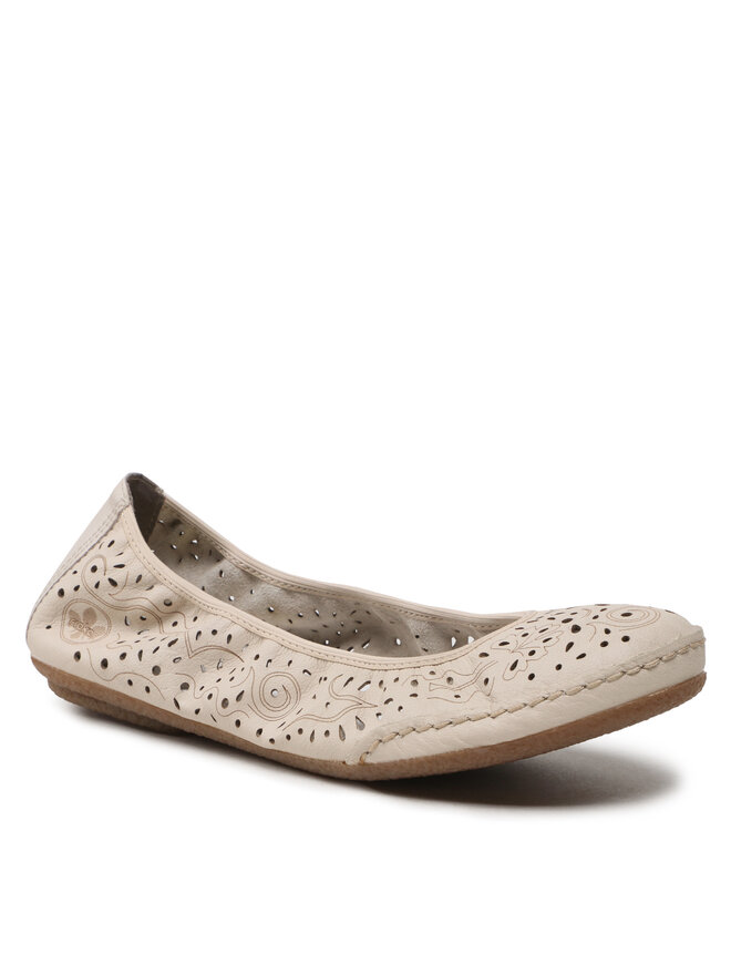 Ballerines Rieker 41460 60 Beige chaussures