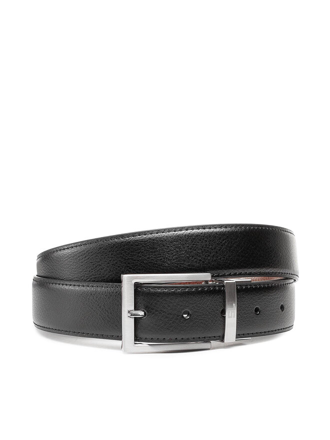 Semi Line Cintura da uomo Semi Line P8231-0 Nero