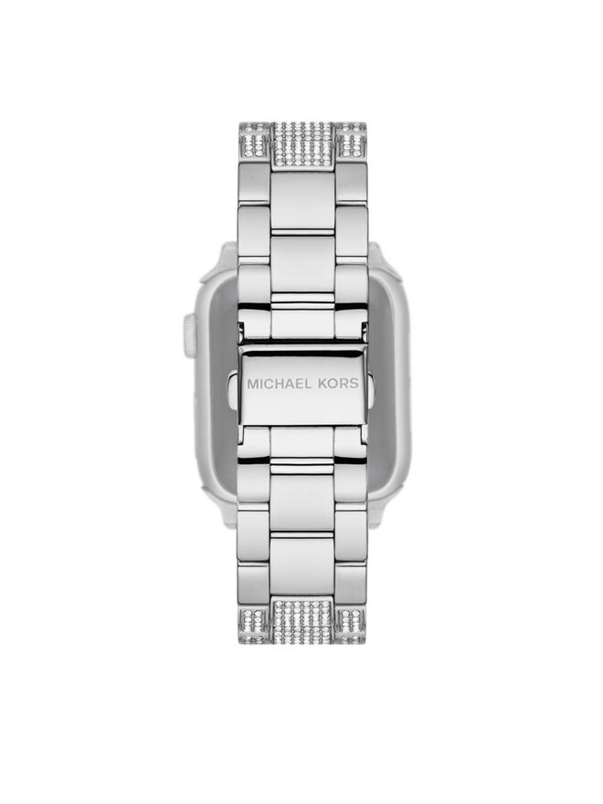 Michael Kors Vyměnitelný pásek do hodinek Apple Watch Michael Kors MKS8006 Stříbrná