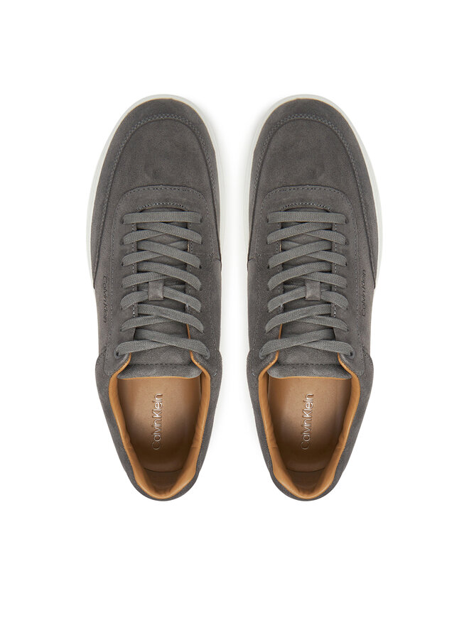 Calvin Klein Αθλητικά Calvin Klein Clean Cup Low Laceup Oxf Su HM0HM01880 Γκρι